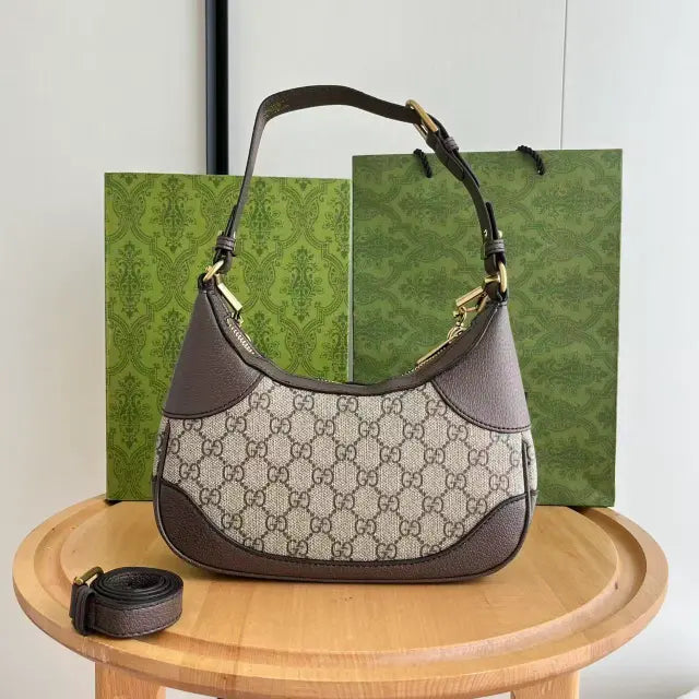 Aphrodite Medium GG Canvas Shoulder Bag