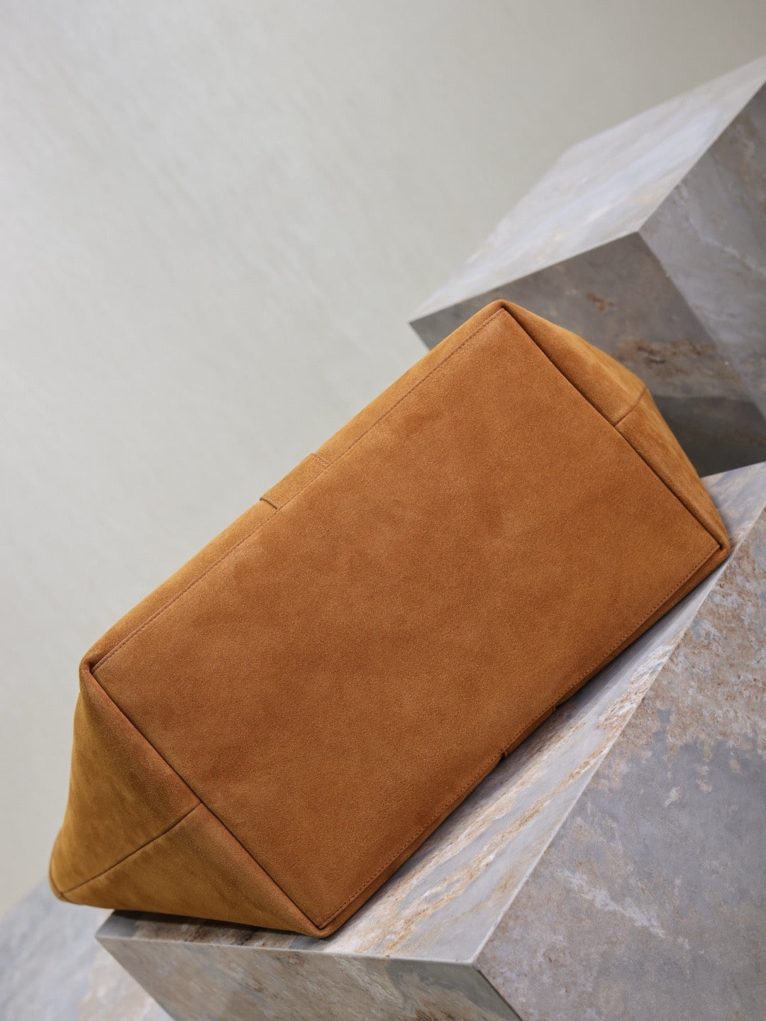 2026 Y Dark Caramel Suede Tote Bag 817602C0X0W2924