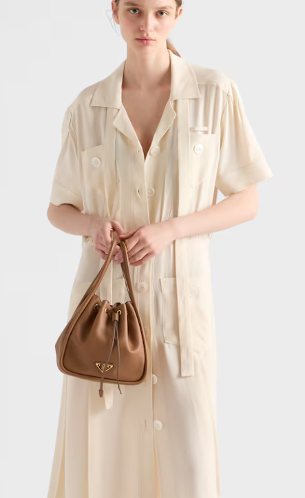 Darling Leather Mini Bucket Bag 1BE087