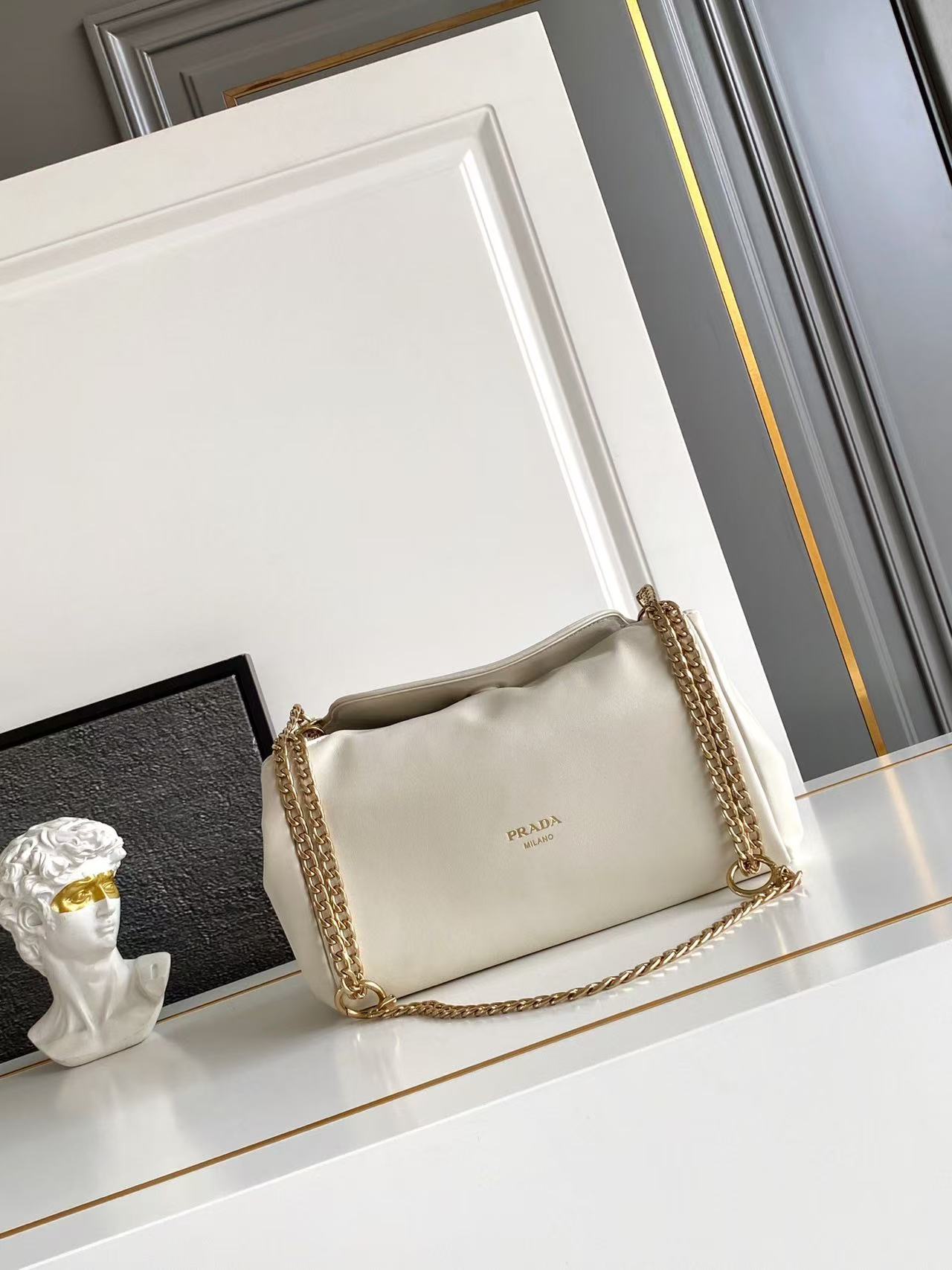 Tumulte small nappa leather bag 1BD395