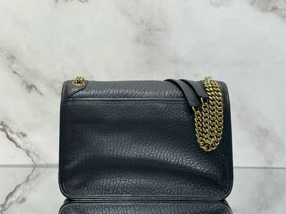 Niki Baby grained leather