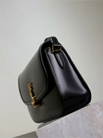 SOLFERINO MINI BOX LEATHER BAG
