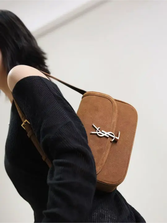 SOLFERINO MINI BOX LEATHER BAG suede