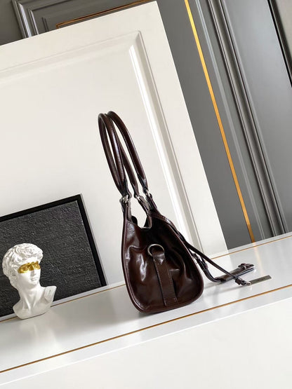 Medium Leather Tote Bag 1BG563