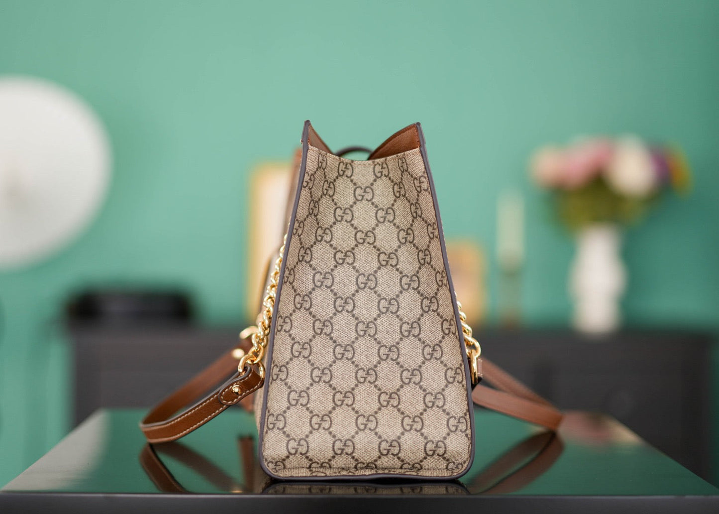 Padlock series medium handbag