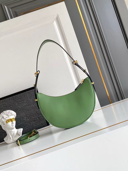 Arqué small leather shoulder bag 1BC194