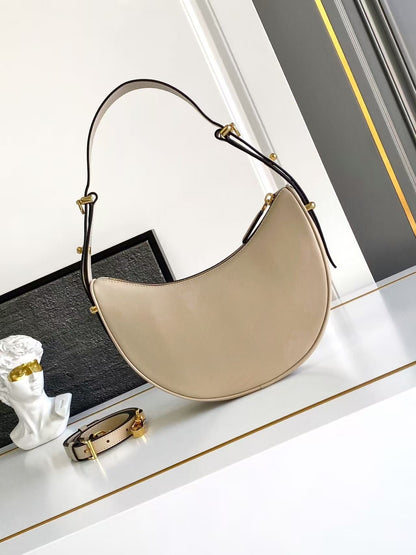 Arqué small leather shoulder bag 1BC194