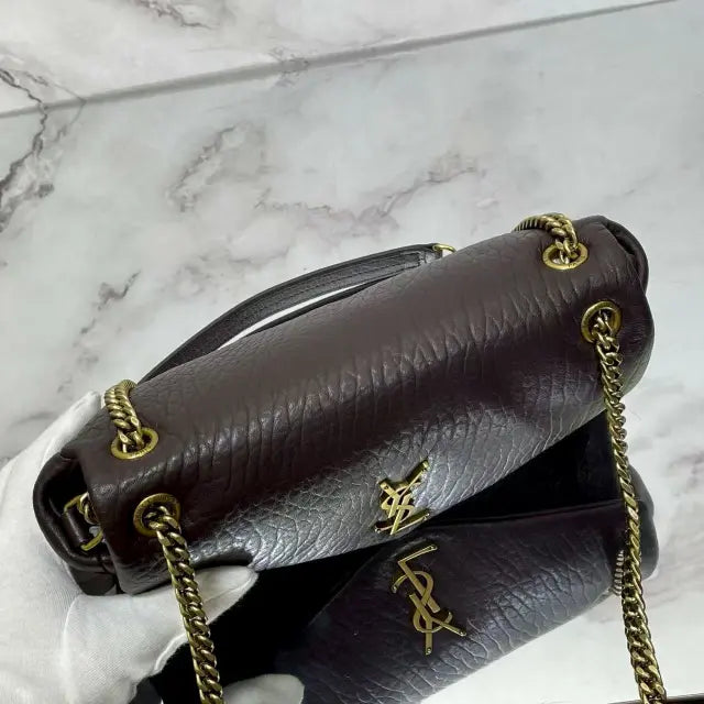 CALYPSO series elephant pattern lether chain bag