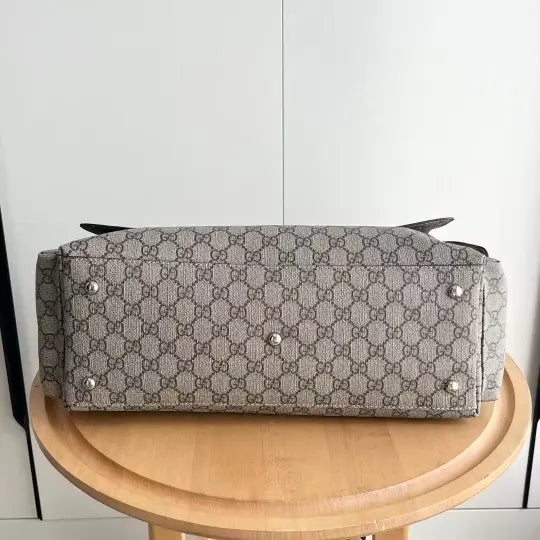 Classic GG monogram men's messenger bag
