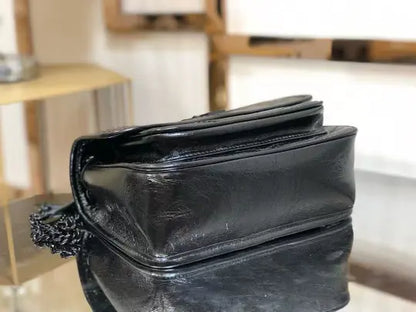 Niki Baby in Crinkled Vintage Leather 