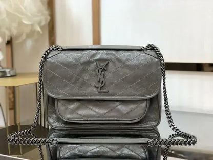 Niki Baby in Crinkled Vintage Leather
