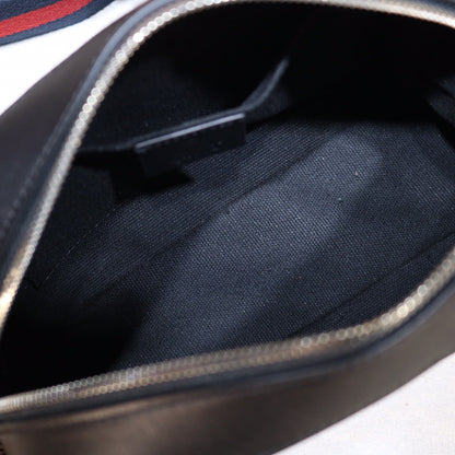 Black GG Imprime Camera Crossbody Bag