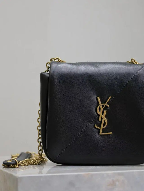 Jamie Mini Shoulder Bag in Smooth Leather