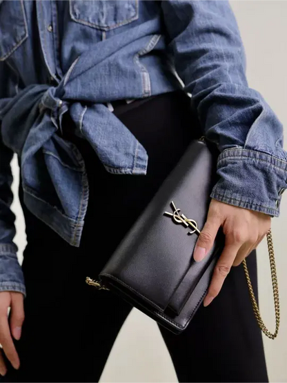 City Backpack in Leopard Print Velvet and Leather