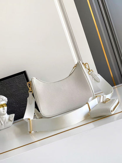 Re-Edition 2005 Saffiano leather bag 1BH204