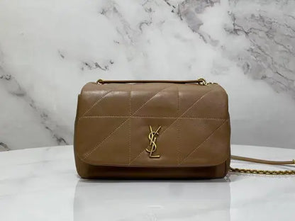 Jamie Small Shoulder Bag in Matelassé Lambskin