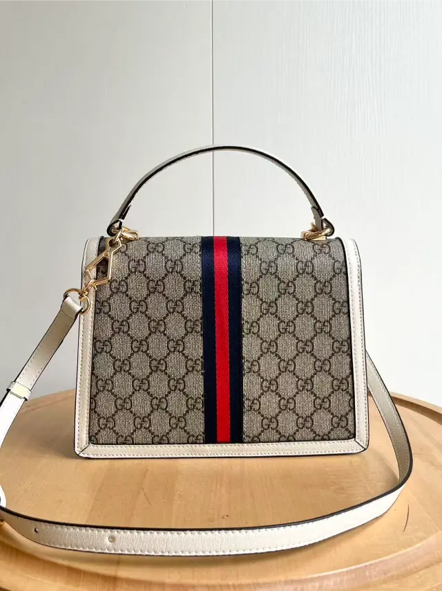 Ophidia Small Top Handle Bag