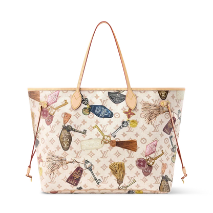 2026 Monogram Canvas Neverfull GM Handbag in a blend of linen and coated canvas M29449
