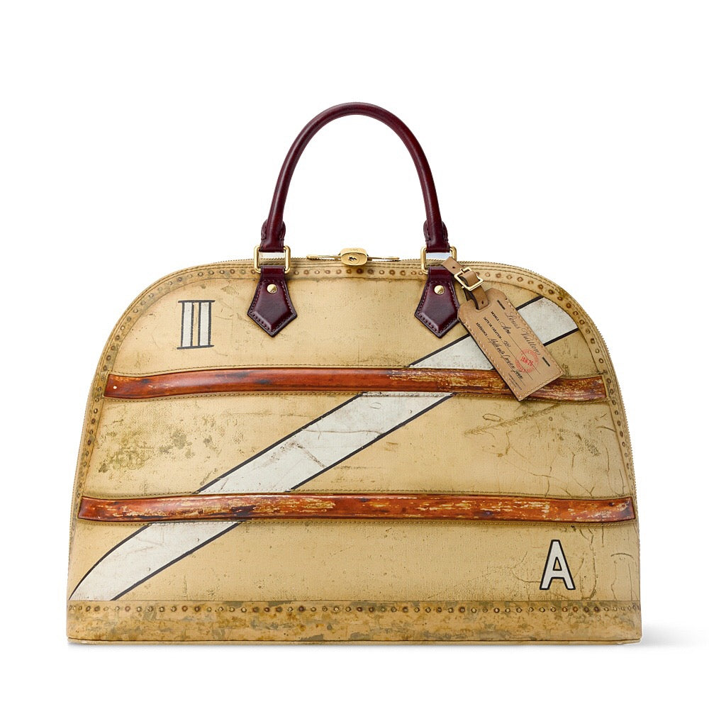 2026 Alma GM Vintage Canvas Tote Bag M28144