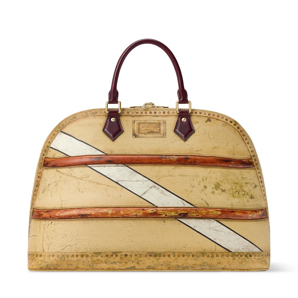2026 Alma GM Vintage Canvas Tote Bag M28144