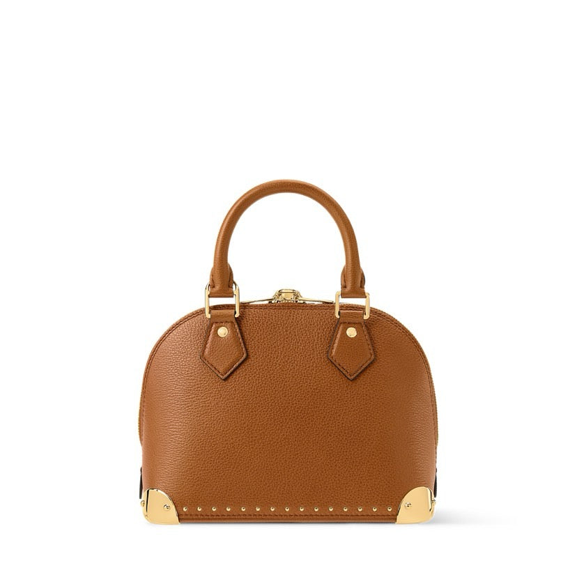 2026 The Alma Trunk BB is crafted from soft brown calfskin M29091