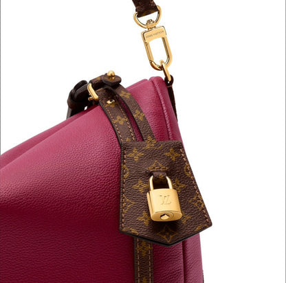 2026 Express MM Handbag in Carmin Red Premium Calfskin M27689