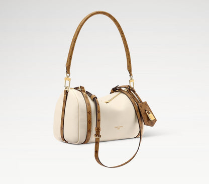 2026 Express PM Small Handbag in Vanilla Soft Calfskin M29392