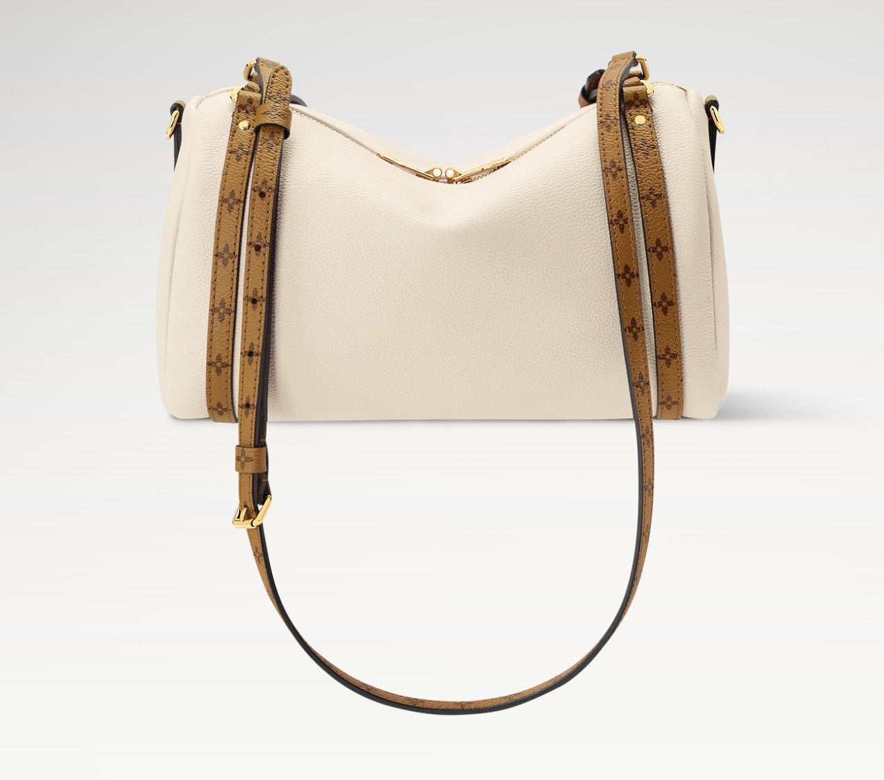 2026 Express PM Small Handbag in Vanilla Soft Calfskin M29392