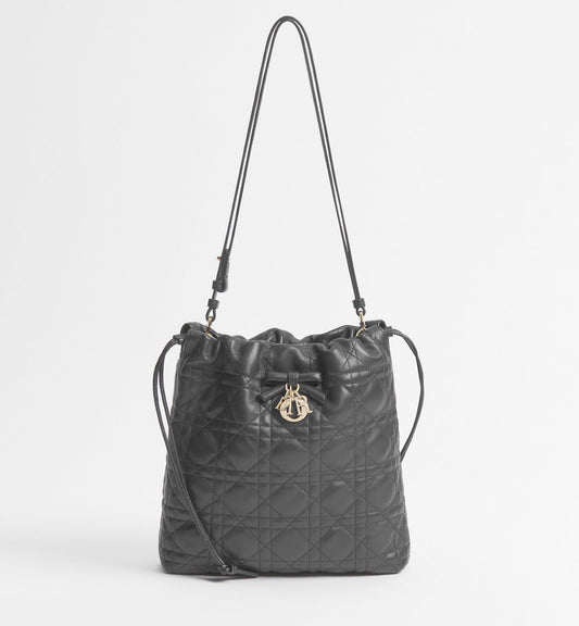 2026 Adiorable Black Mini Bucket Bag S2611OUQA_M900
