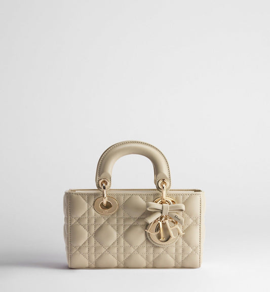 2026 Mini Lady D-Joy Trench Handbag in Fine Lambskin M0636OUQA_M73U