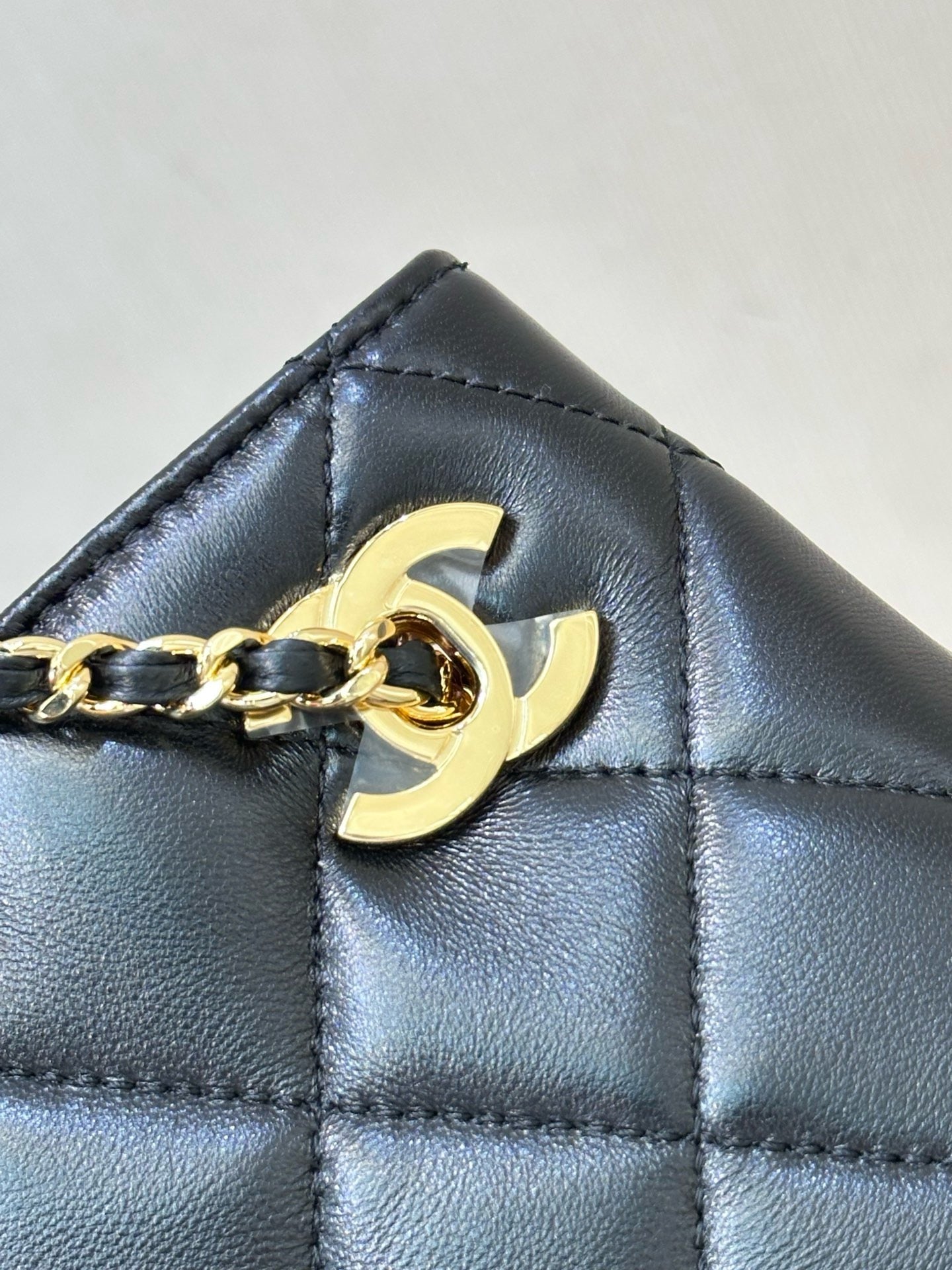 2026 Spring/Summer Collection Small Tote Bag in Black Fine Lambskin AS6248-B24030-94305