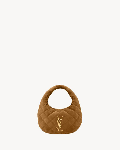 2026 Icarino Brown Quilted Nappa Leather Handbag 8516891U8072916