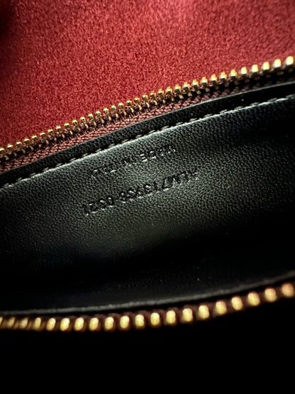 2026 Le 5 à 7 Supple Rouge Legion/Burgundy Small Leather Shoulder Bag 713938AAAUQ6475