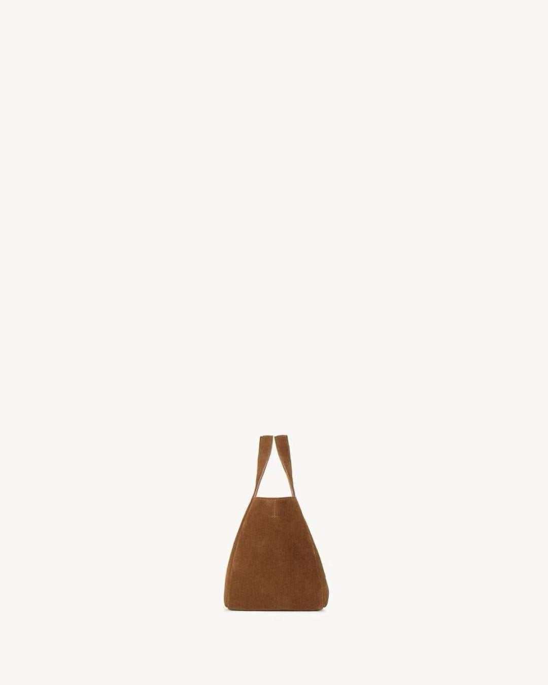 2026 Le 5 à 7 Baby Bea Brown Suede Handbag 872469008IW2885