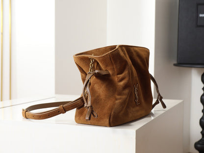 2026 Jamie Brown Suede Drawstring Bag/Shoulder Bag 8627121U8P72916