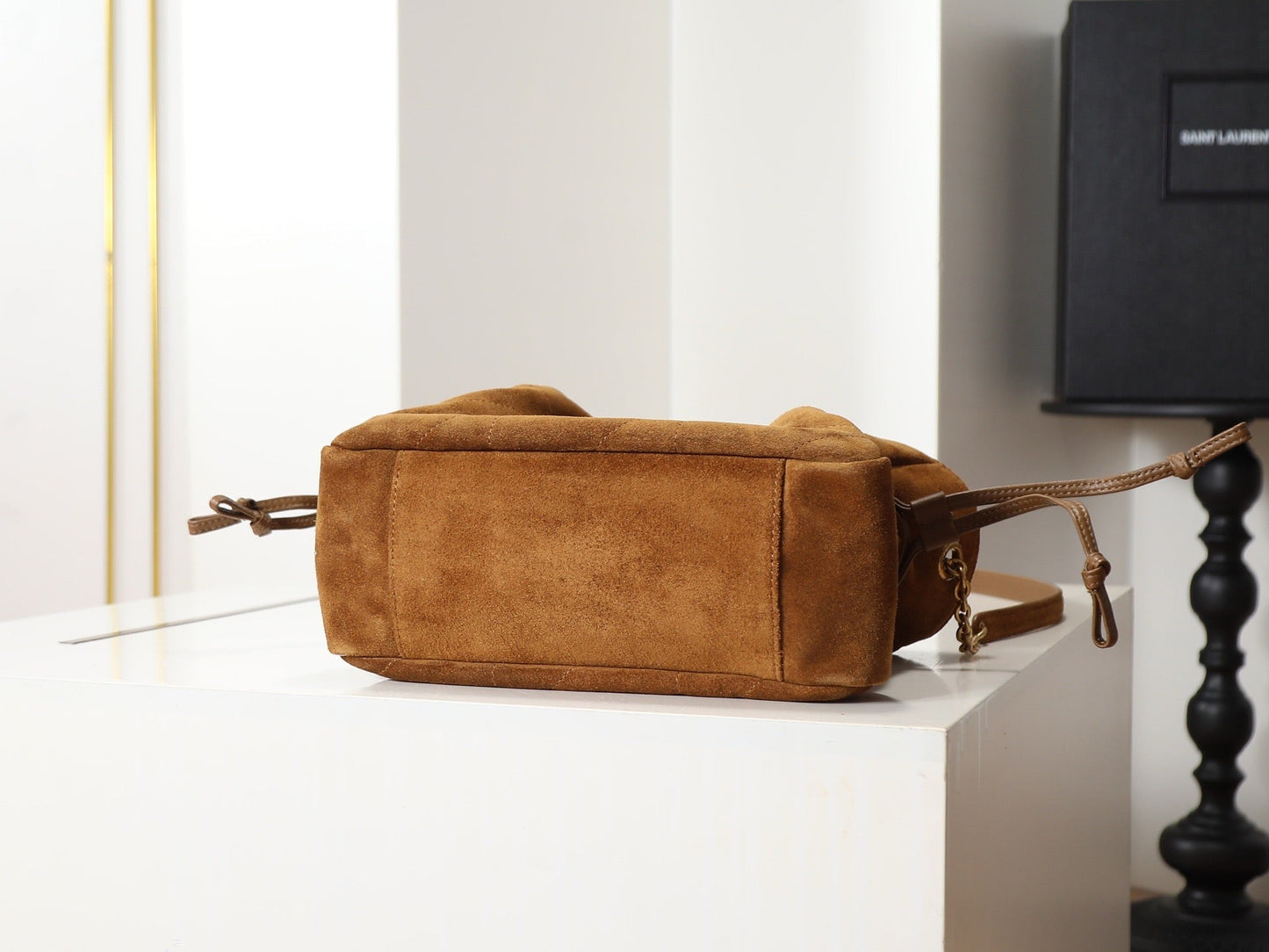 2026 Jamie Brown Suede Drawstring Bag/Shoulder Bag 8627121U8P72916