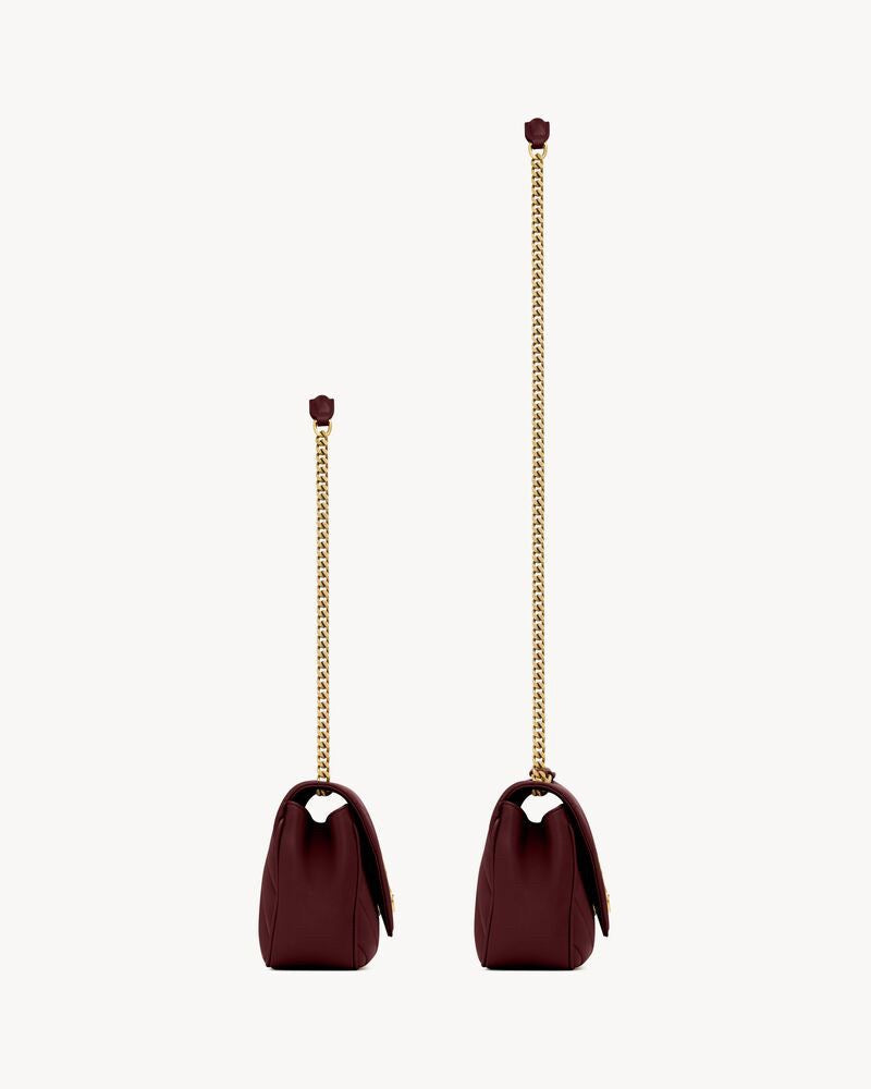 2026 Loulou Series Medium Deep Burgundy Lambskin Shoulder Bag 801439AAEAX6197