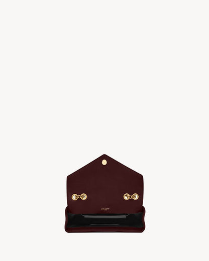 2026 Loulou Series Large  Deep Burgundy Lambskin Shoulder Bag 803541AAEAX6197