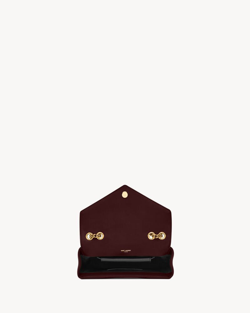 2026 Loulou Series Medium Deep Burgundy Lambskin Shoulder Bag 801439AAEAX6197