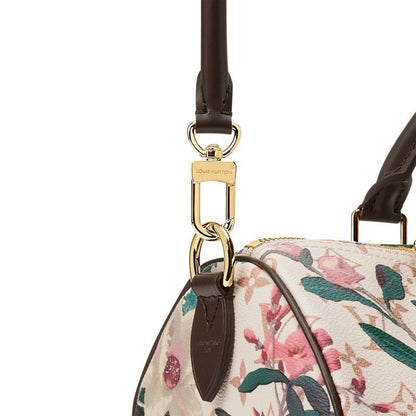 2026 Coated Printed Canvas Speedy Soft 30 Handbag M29066