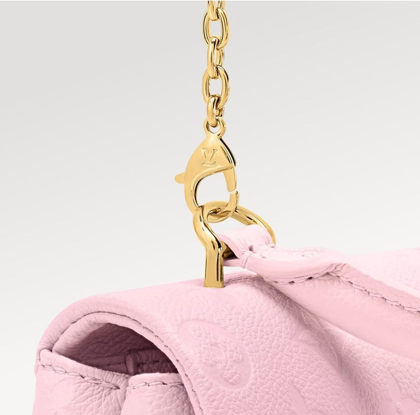 2026 Pink Embossed Calfskin Nano Madeleine Handbag M29448