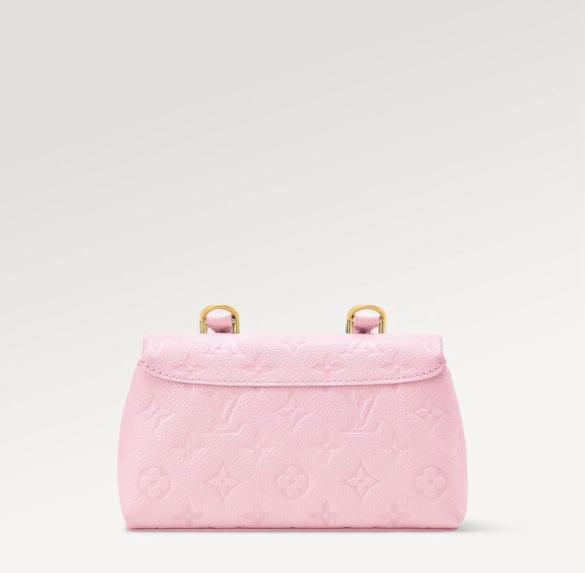 2026 Pink Embossed Calfskin Nano Madeleine Handbag M29448