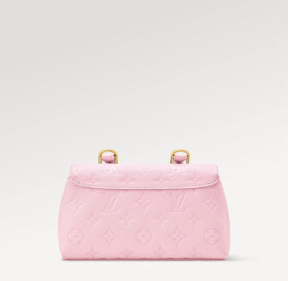 2026 Pink Embossed Calfskin Nano Madeleine Handbag M29448